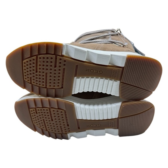 Geox Womens Falena Brown Snow Boots Size 9 - Picture 6 of 13